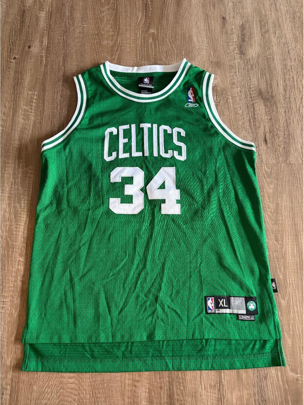 Reebok Paul Pierce Boston Celtics Jersey size Men's XL